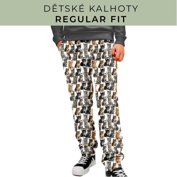 DĚTSKÝ STŘIH - Kalhoty Regular fit