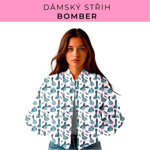 DÁMSKÝ střih - Bomber