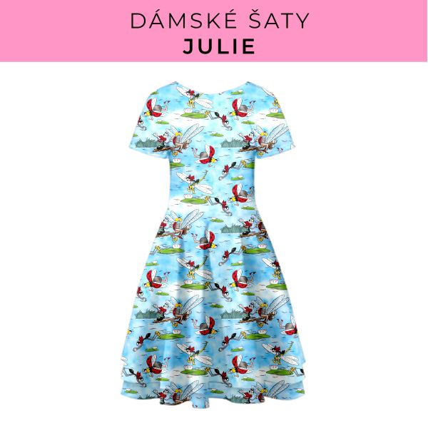 DÁMSKÝ střih - šaty julie