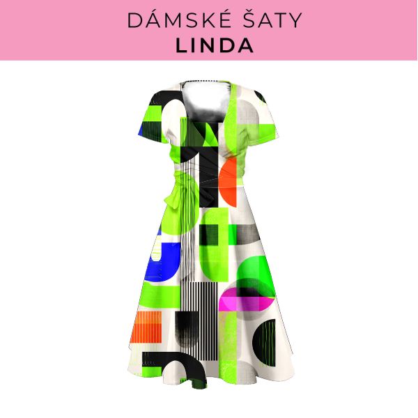 DÁMSKÝ střih - šaty Linda