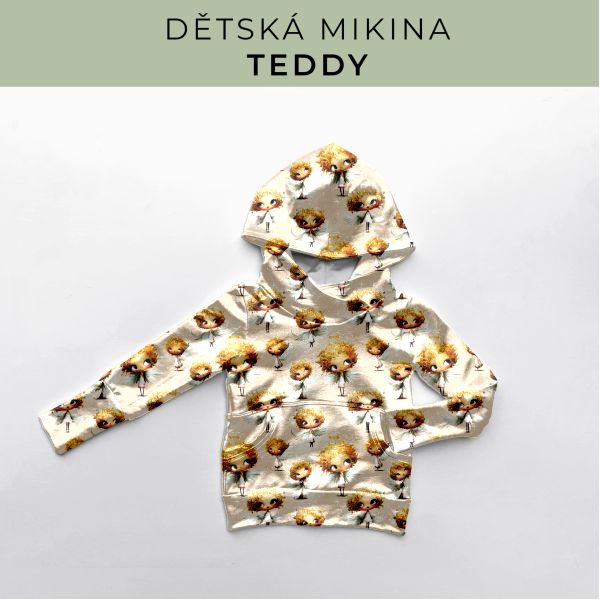 DĚTSKÝ střih - Mikina Teddy