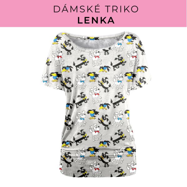 DÁMSKÝ střih - Triko Lenka