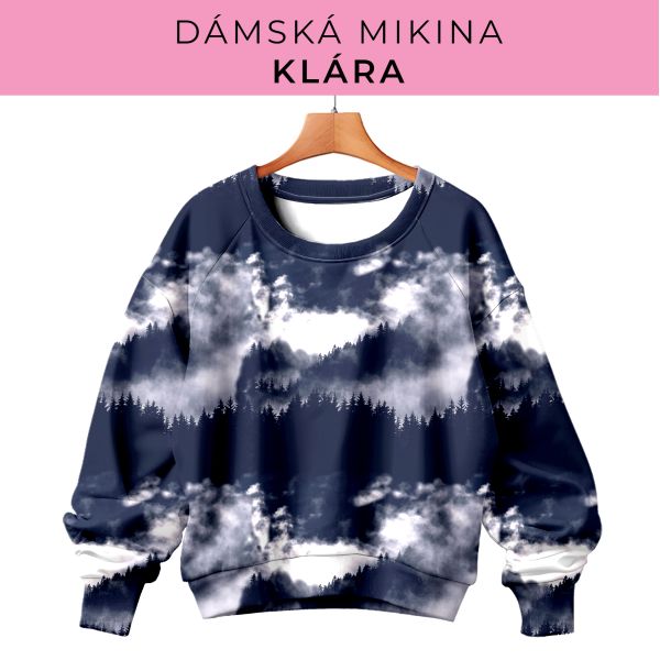 DÁMSKÝ střih - mikina Klára