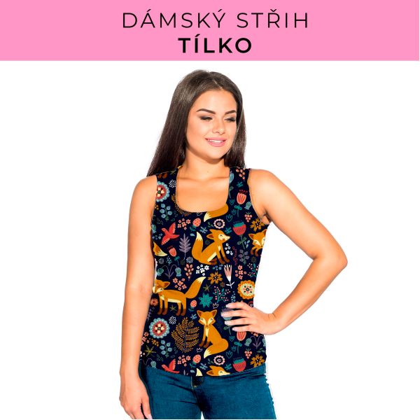 DÁMSKÝ střih - Tílko a kalhoty 
