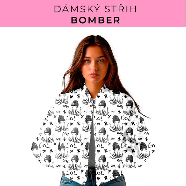 DÁMSKÝ střih - Bomber