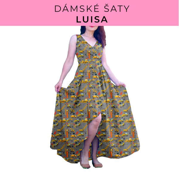 DÁMSKÝ střih - šaty Luisa