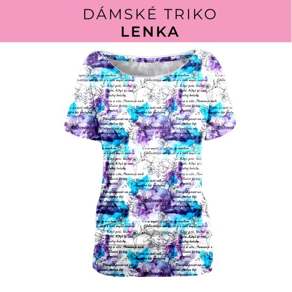 DÁMSKÝ střih - Triko Lenka