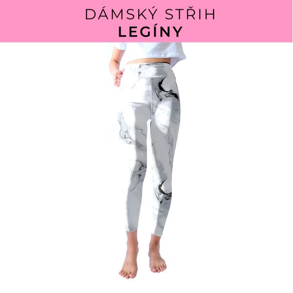 DÁMSKÝ střih - legíny SPORT - SLIM FIT