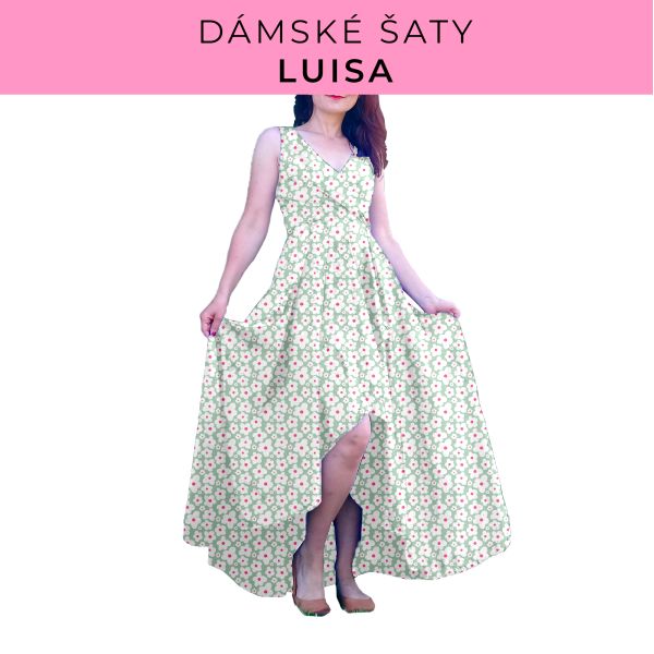 DÁMSKÝ střih - šaty Luisa