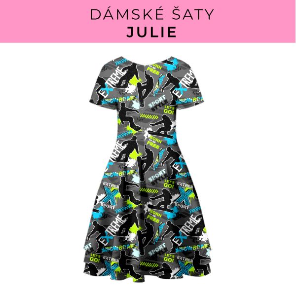 DÁMSKÝ střih - šaty julie