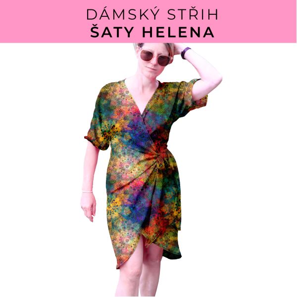 Dámský střih na šaty  Helena
