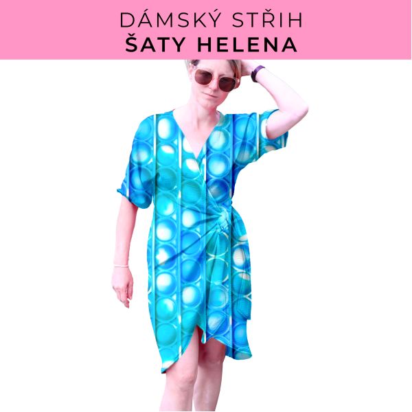 Dámský střih na šaty  Helena