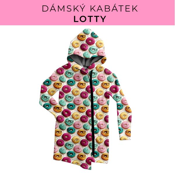 DÁMSKÝ střih - Kabátek Lotty