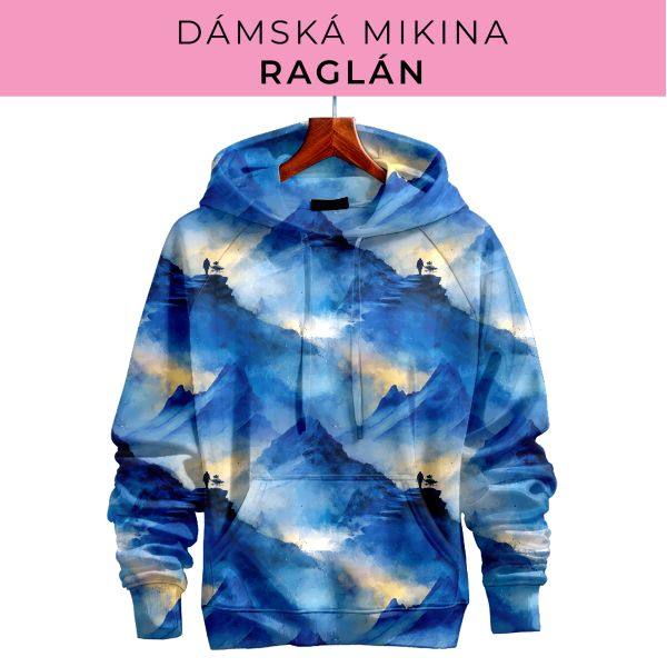 DÁMSKÝ střih - mikina raglán