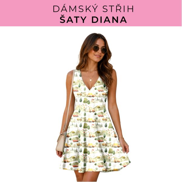 Dámský střih - šaty Diana