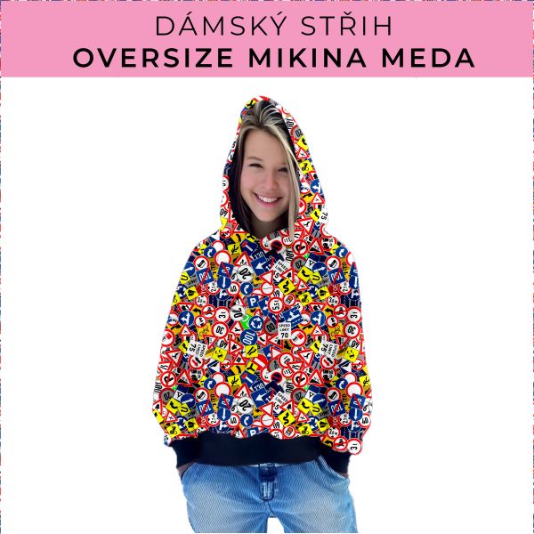 Dámský střih - mikina Meda