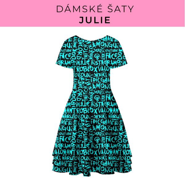 DÁMSKÝ střih - šaty julie