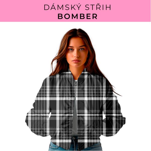 DÁMSKÝ střih - Bomber
