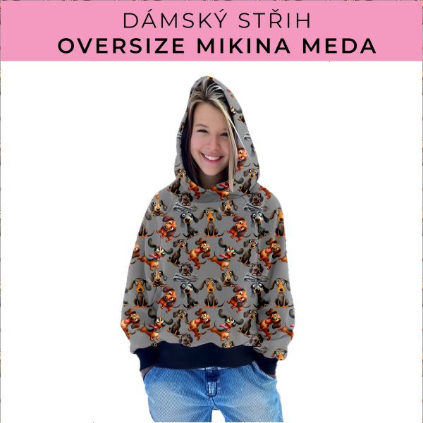 Dámský střih - mikina Meda