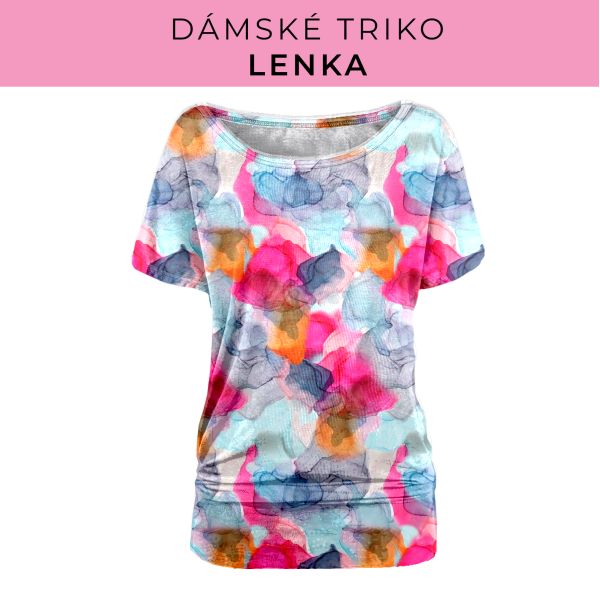 DÁMSKÝ střih - Triko Lenka