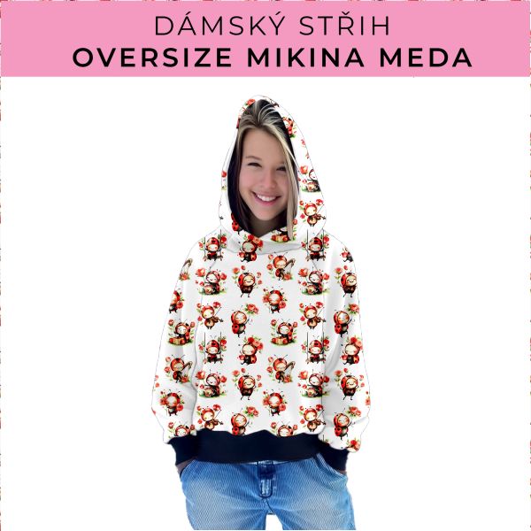 Dámský střih - mikina Meda