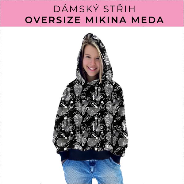Dámský střih - mikina Meda