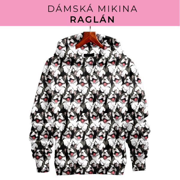 DÁMSKÝ střih - mikina raglán