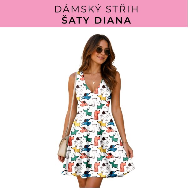 Dámský střih - šaty Diana
