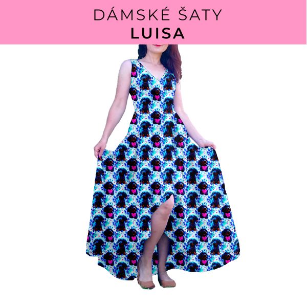 DÁMSKÝ střih - šaty Luisa