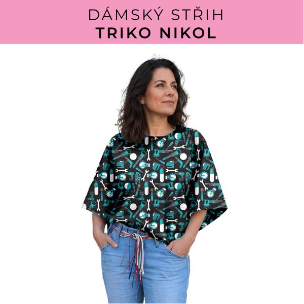 Dámský střih -  triko Nikol