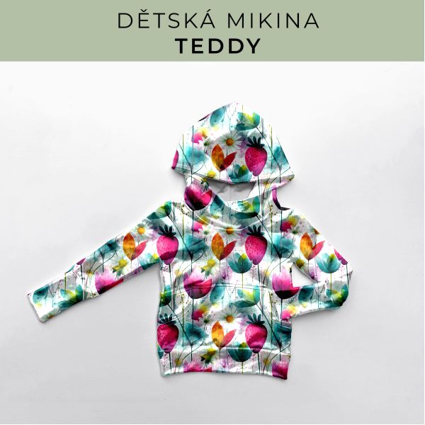 DĚTSKÝ střih - Mikina Teddy