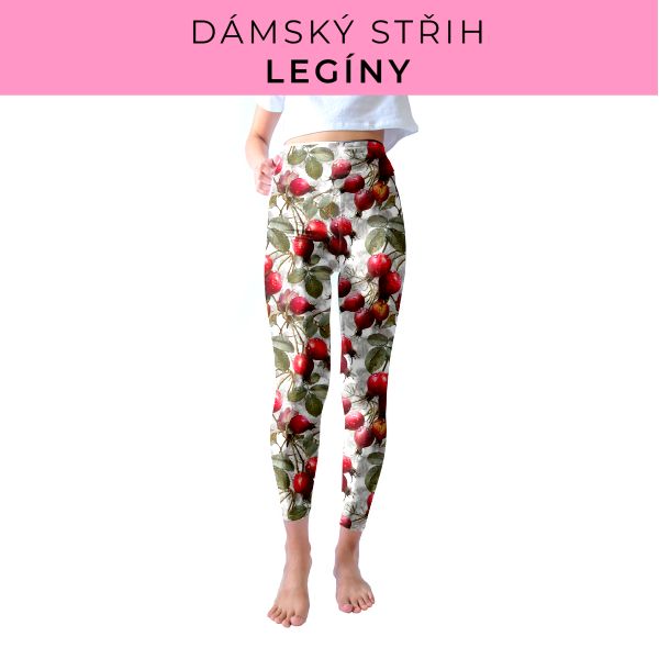 DÁMSKÝ střih - legíny SPORT - SLIM FIT