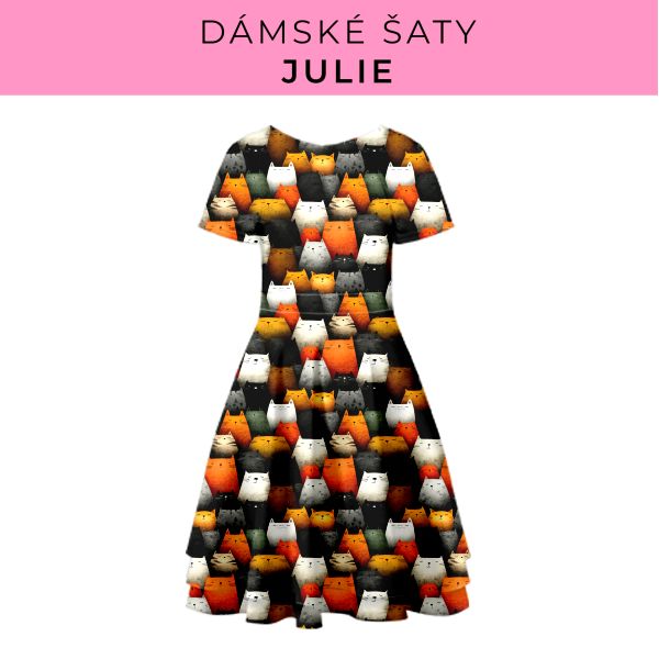 DÁMSKÝ střih - šaty julie