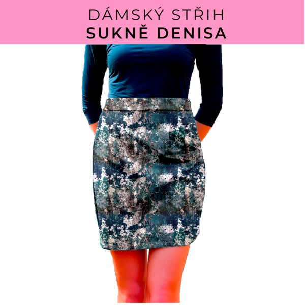 Dámský střih - Dámská sukně Denisa