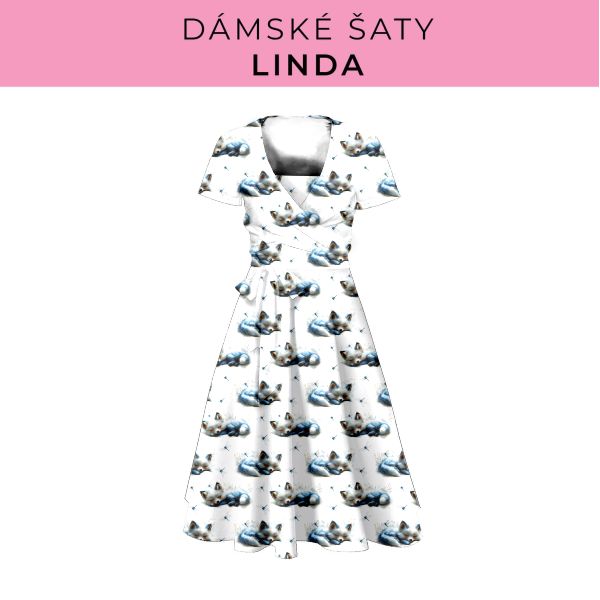 DÁMSKÝ střih - šaty Linda