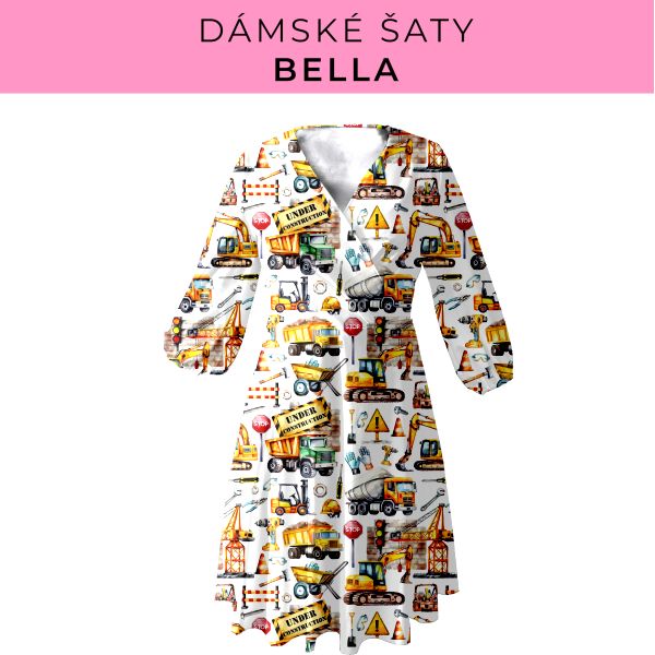 DÁMSKÝ střih - šaty Bella
