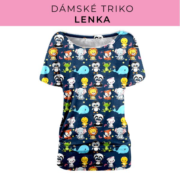 DÁMSKÝ střih - Triko Lenka