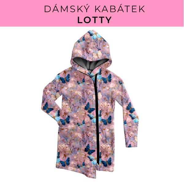 DÁMSKÝ střih - Kabátek Lotty
