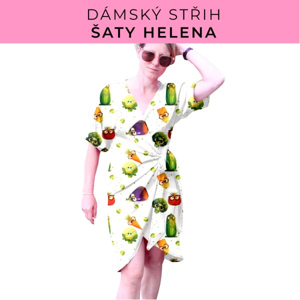 Dámský střih na šaty  Helena