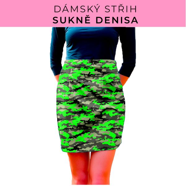 Dámský střih - Dámská sukně Denisa
