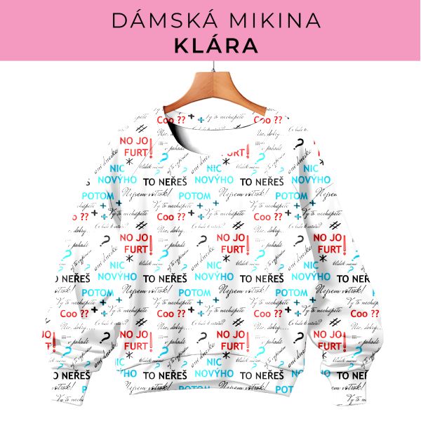 DÁMSKÝ střih - mikina Klára