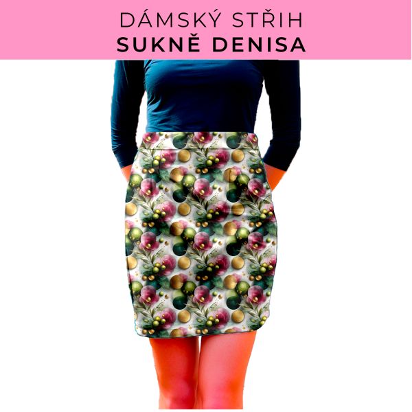 Dámský střih - Dámská sukně Denisa