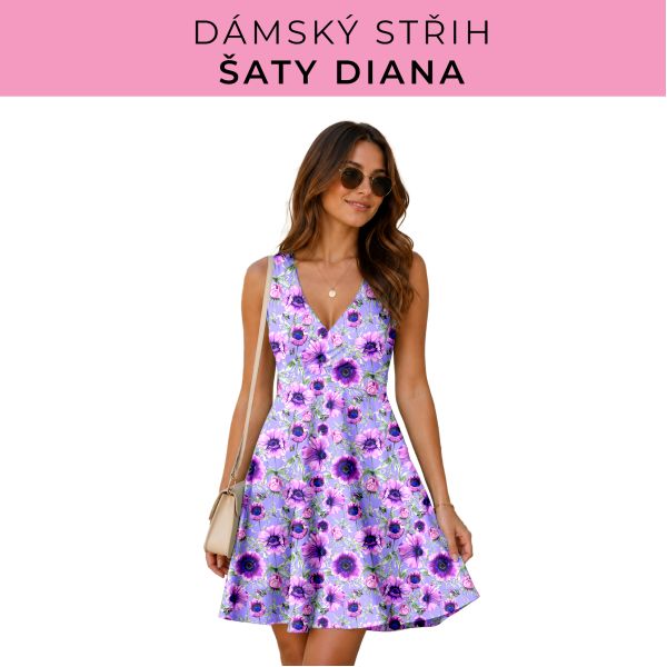 Dámský střih - šaty Diana