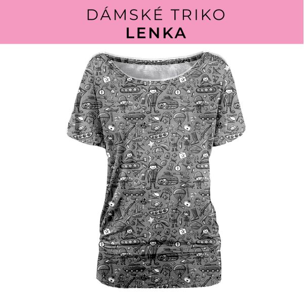 DÁMSKÝ střih - Triko Lenka