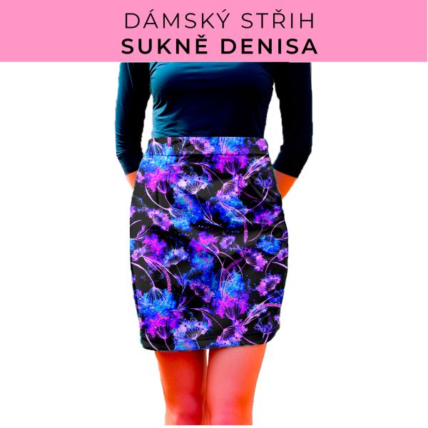 Dámský střih - Dámská sukně Denisa
