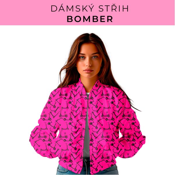 DÁMSKÝ střih - Bomber
