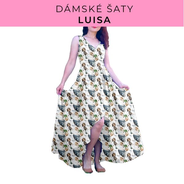 DÁMSKÝ střih - šaty Luisa