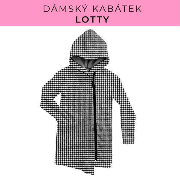 DÁMSKÝ střih - Kabátek Lotty