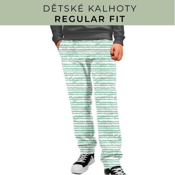 DĚTSKÝ STŘIH - Kalhoty Regular fit