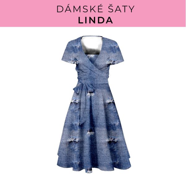 DÁMSKÝ střih - šaty Linda